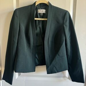 Le Suit | Petite Blazer Emerald Green Size 2P